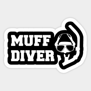 Muff Diver Sticker